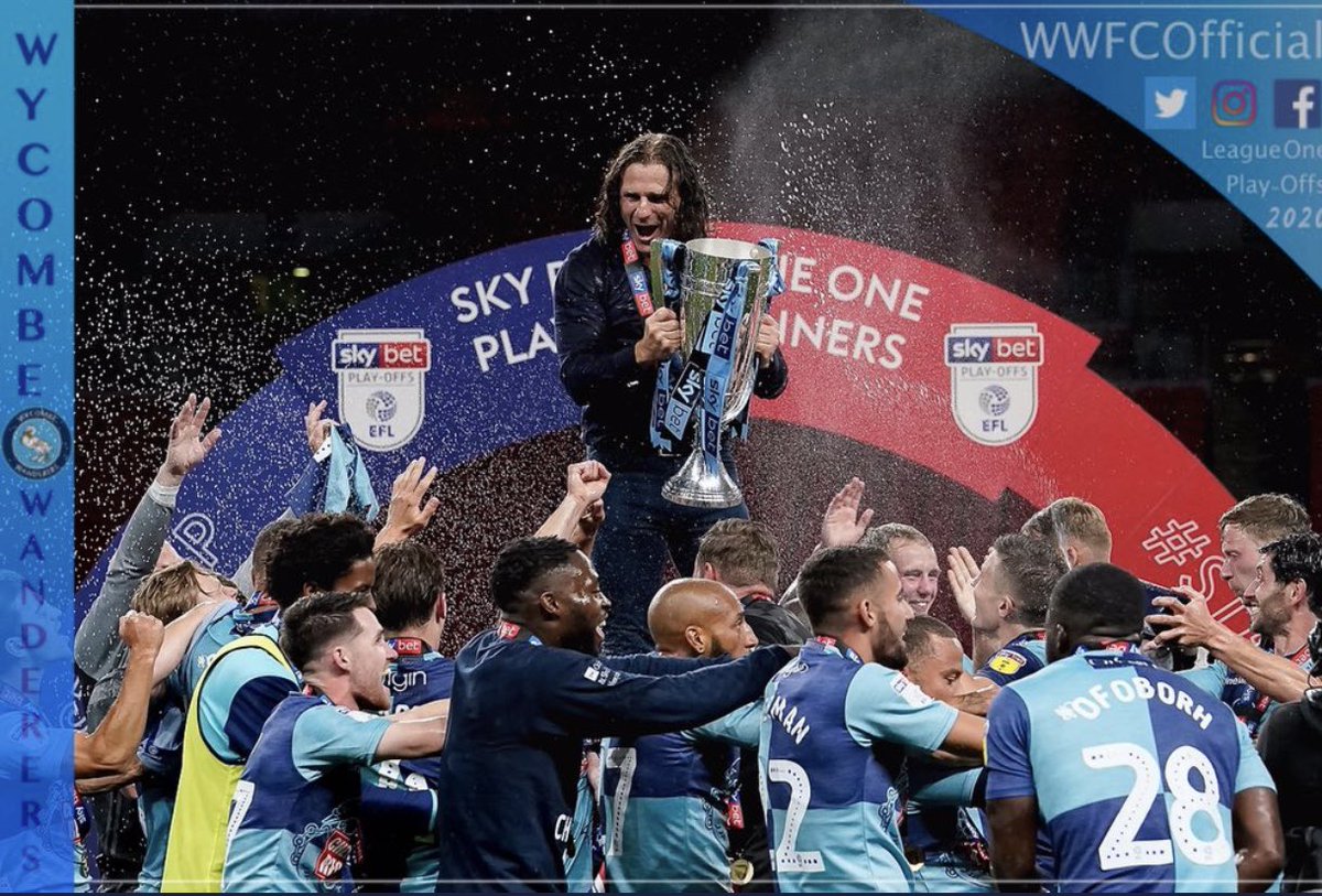 Congratulations to everybody <a href="/wwfcofficial/">Wycombe Wanderers</a> from everybody at High Wycombe fire station.