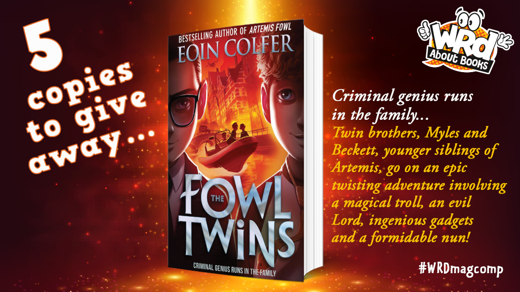WRDmag's tweet photo. Calling ALL @EoinColfer Artemis Fowl fans &amp; ALL who would love a blockbusting, techy, hugely thrilling adventure which has a troll &amp; a nun in it! I mean, what's not to love?!

We have 5 copies to giveaway. For the chance to win 1, RT/Flw by 21.7.20 @HarperCollinsCh #WRDmagcomp https://t.co/fKl7JptesB