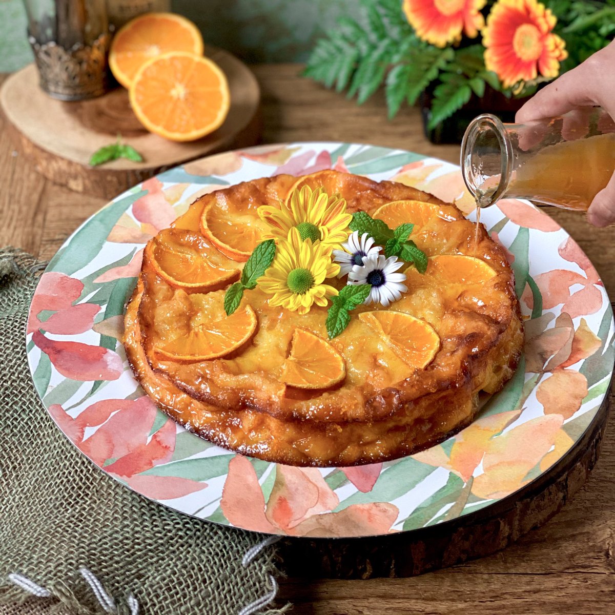🌟 PASTEL GRIEGO DE NARANJA 🌟 Este pastel griego de naranja o Portokalopita es un pastel jugoso y lleno de sabor.  La receta ya la tenéis en irenecocinaparati.com/pastel-griego-… #pastel #tarta #receta #recipe #cake #naranja #grecia #Verano2020 #summer #barcelona