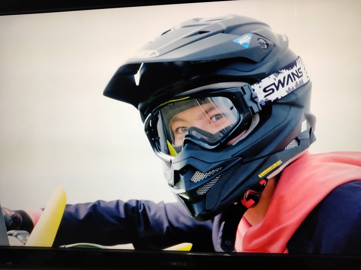 ショーエイ SHOEI VFX-WR 100% ゴーグル付き Mサイズ