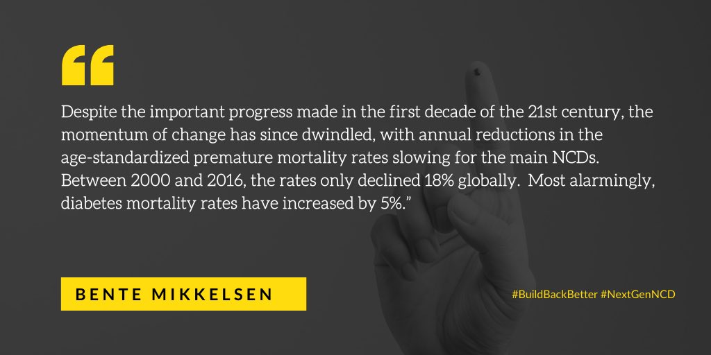 MikkelsenBente_'s tweet photo. Time is not on our side: #Insulin was invited 100 years ago. All opportunities must be seized to make #insulin accessible and affordable for all.  @WHO will continue supporting #PLWNCDs. We cannot wait another 100 years. https://t.co/qqKuRObPyj