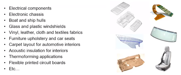 FTI_FormingTech's tweet photo. #COSTOPTIMIZER from #FTI is a world leading sheet metal costing solution. However, it can also #makeitsmarter by being applied to unconventional materials such as electrical components, textile fabrics, thermoforming applications, car upholstery, and more. https://t.co/Jk5xCd0L3g https://t.co/zDzL0VHP5V