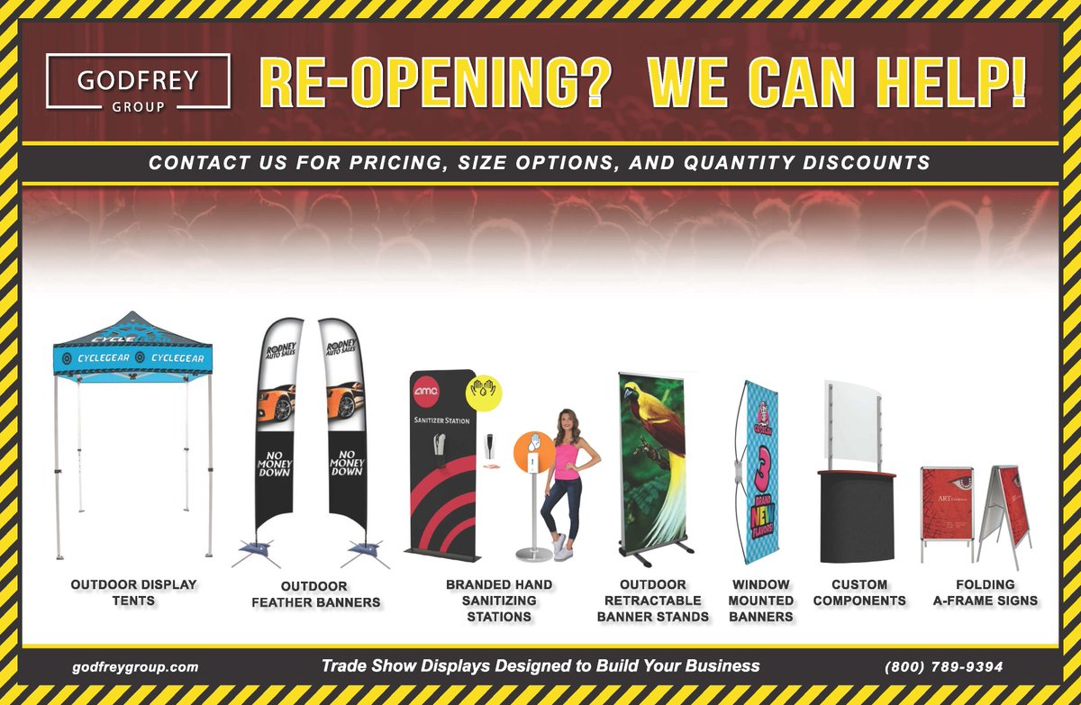 Ready to re-open? We can help!