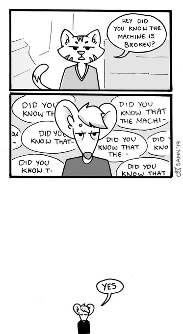 🎨 portfolio: https://t.co/JpI2zVx6NC
📖 webcomic: https://t.co/Nmowlq2ABI
💸 patreon: https://t.co/he7AvP9TdD

i also do autobio gag comics but they're currently not collected anywhere because twitter killed moments Ghost i'll be finding a new site for them soon! 