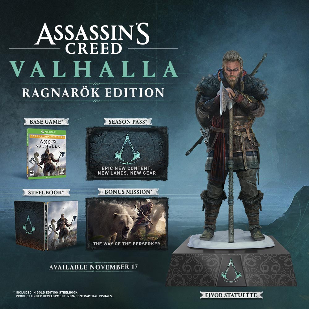 Assassin's Creed Valhalla Collector's Edition Features A Very