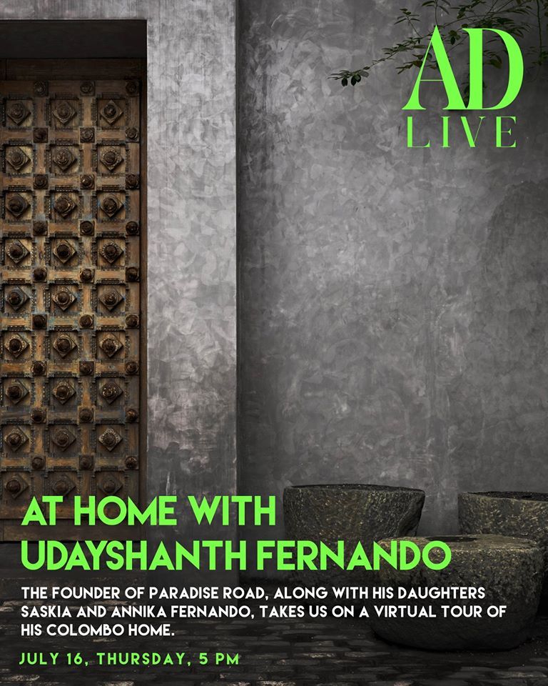 TThalpe's tweet photo. Tune into Instagram @archdigestindia on Thursday 16th at 5pm to see inside the wonderful of home of Design Icon Udayshanth Fernando!  Known as the Terence Conran of Sri Lanka, Udayshanth owns the stylish Paradise Road Group of Companies. @paradiseroadsrilanka
@tambavillasthalpe https://t.co/Ex89bsDCbk