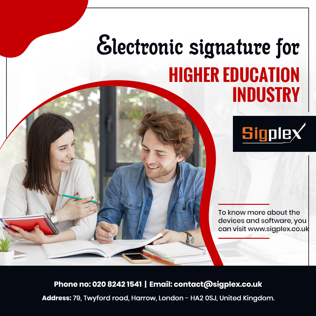 Sigplex's tweet photo. Electronic Signatures for Higher Education Industry
https://t.co/eC2sw64iRv

#HigherEducationIndustry #StudentLoanApplication #PaperBasedSystem #esignature #digitalsignature #electronicsignature #electronicsignaturedevice #Sigplex #London #UK https://t.co/K0gzWDrpM3
