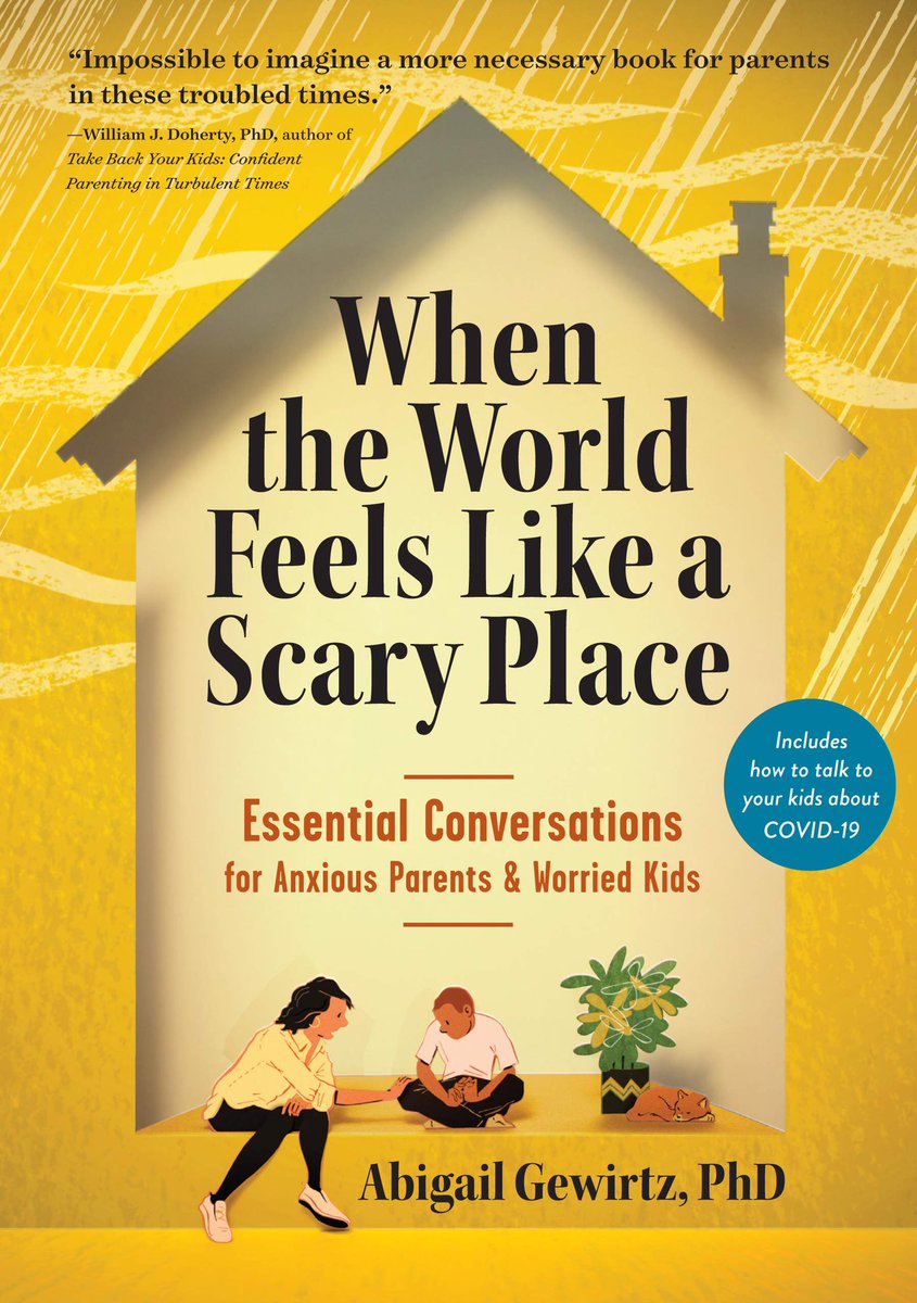 Tonight.
Live on Instagram @ Indigo, 7pm ET
Dr Abigail Gewirtz

How to talk with your kids and what to say. A guide for parents, learn how to use the most basic tool at your disposal - Conversation - to give children real help in dealing with worries, stress, and emotions.