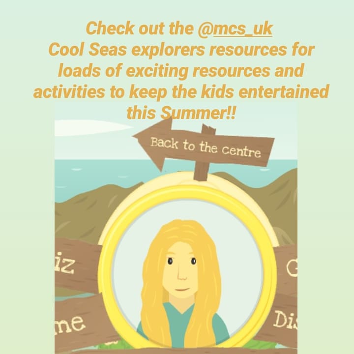 I have spent a bit of time this morning exploring the @mcs_uk Cool Seas explorers resources and been really impressed. There are activities to do virtually, at home and on the beach for all ages.  Plenty for the long 6 weeks ahead of us!  #summer #boredkids #noschool  #staycation