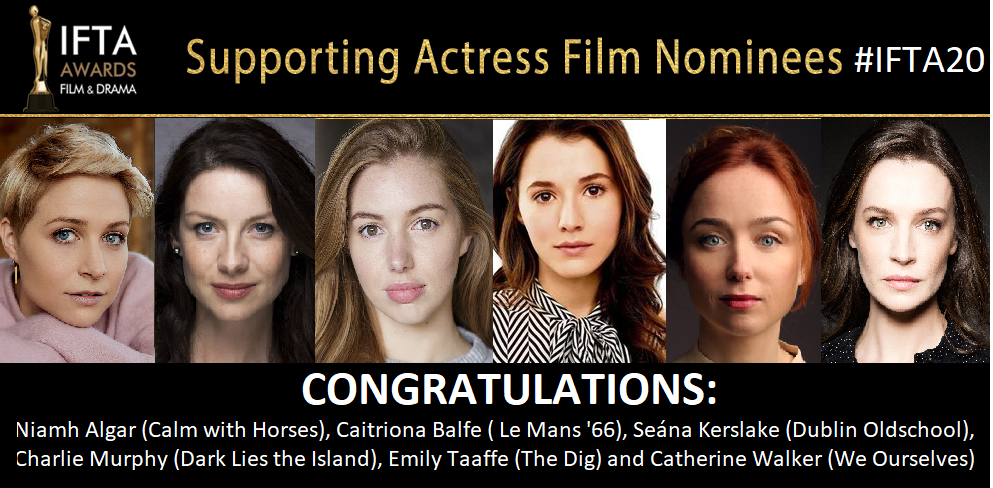 The nominees for Best Supporting Actress - Film #IFTA #irishfilm