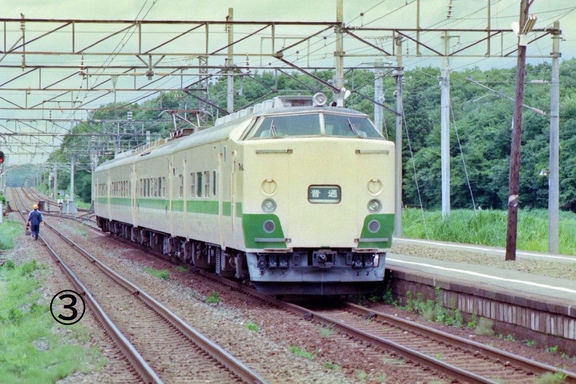 寝台電車から近郊形電車へと改造された国鉄 ＃715系 （1000番台）の