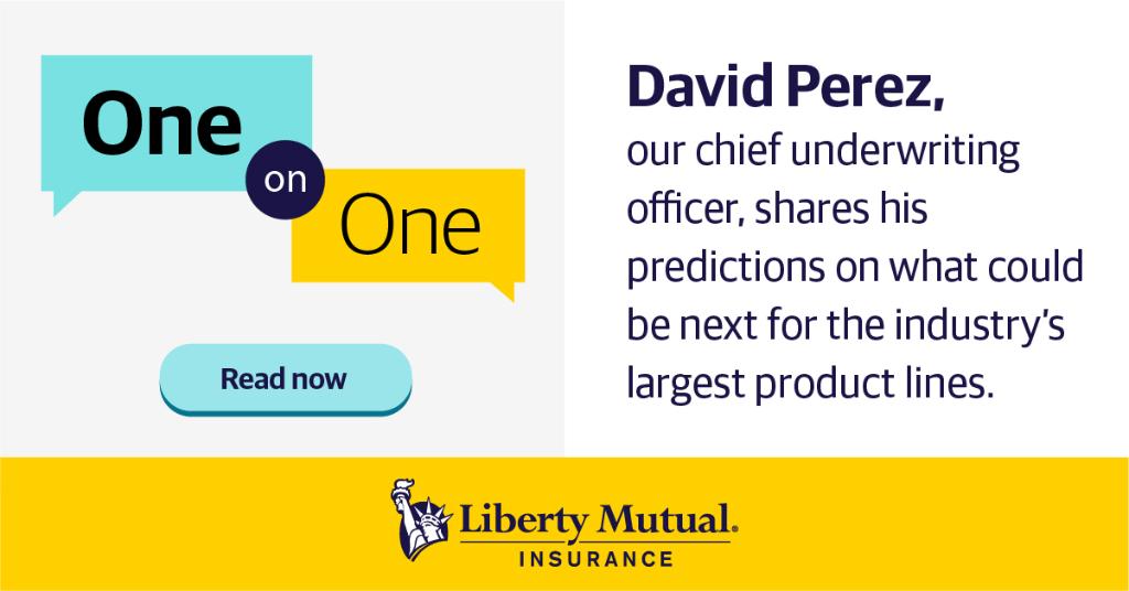 David Perez, chief underwriting officer for Liberty Mutual Global Risk Solutions, outlines COVID-19’s impact on the property and casualty market and predicts what’s next for the industry’s largest product lines. spr.ly/6017GVpz5