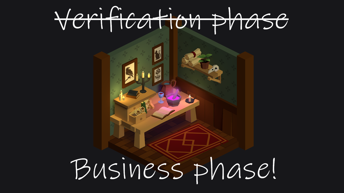 RavenmoreManor's tweet photo. We have graduated from the verification phase to the business phase in the incubatorprogram we're in! We are super excited to se what the future has in store for #RavenmoreManor, and even more excited to share that with all of you! #indiedev #gamedev https://t.co/I4ABEsakGw