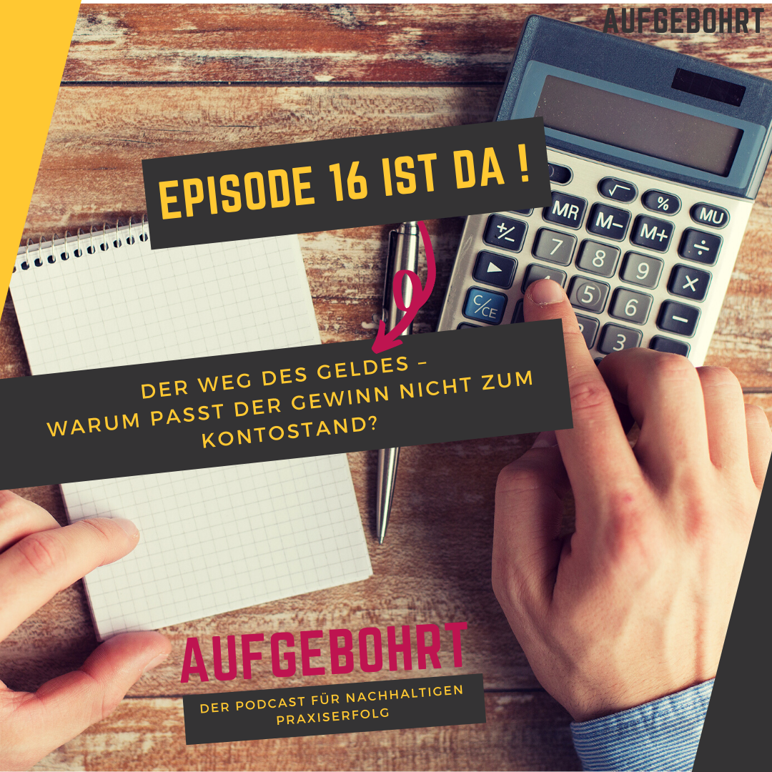 aufgebohrt's tweet photo. Eine neue Episode unserer Reihe „Wo ist mein Geld?“ ist da. Diesmal beschäftigen wir uns mit der Frage: "warum passt mein Gewinn nicht zum Kontostand?" Hört direkt rein unter https://t.co/DZuR4WzG4h
#gewinn #kontostand  #zahnärzte #praxisfinanzen #control_med #solvi 

JUST NOW https://t.co/6vR1hjKHgC