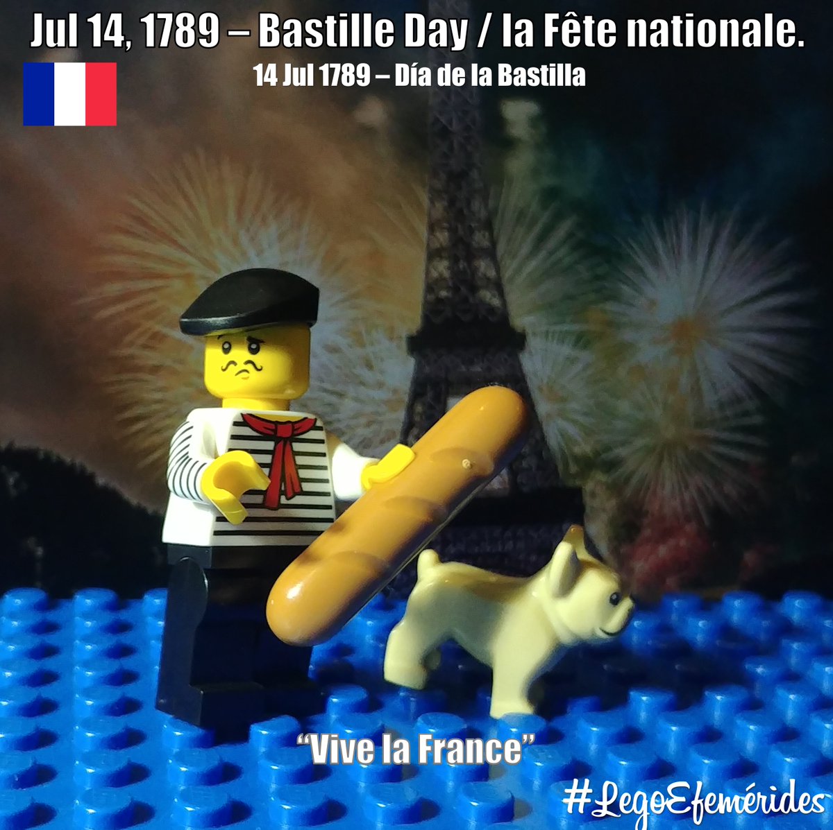 Figuras_G's tweet photo. #Jul14 #1789 – #BastilleDay  #laFêtenationale
#14Jul 1789 – #DíadelaBastilla
#VivelaFrance
---
#14deJulio #France #Francia #Bastille #Bastilla …
#Minifigures : #col294
#LegoEfemérides #afol #lego #toycollector #toyslagram #legostagram #legominifigures #legophotography https://t.co/LCUN3Suclp