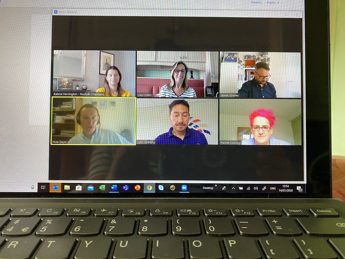 Ready to start Managing Remotely webinar with <a href="/norfolkchamber/">Norfolk Chambers of Commerce</a> #leadership