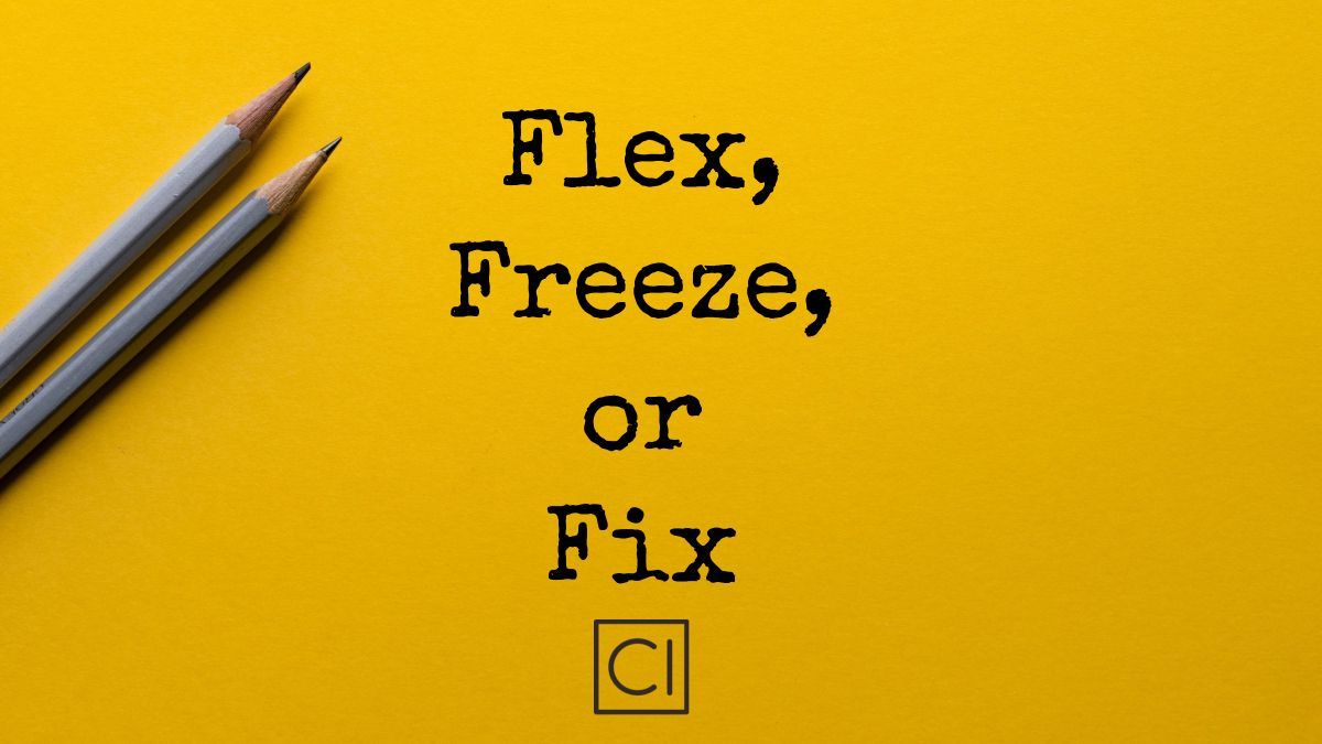 Are you Flexing, Freezing or Fixing?

My latest article: "Flex, Freeze or Fix – marketing strategies in the time of Covid-19" published over on my influencer marketplace  <a href="/SpeakToCI/">C.Influence</a> 
 
Read it here:  buff.ly/2WKQdCC

#MarketingStrategy #marketingtips #marketingstrategies