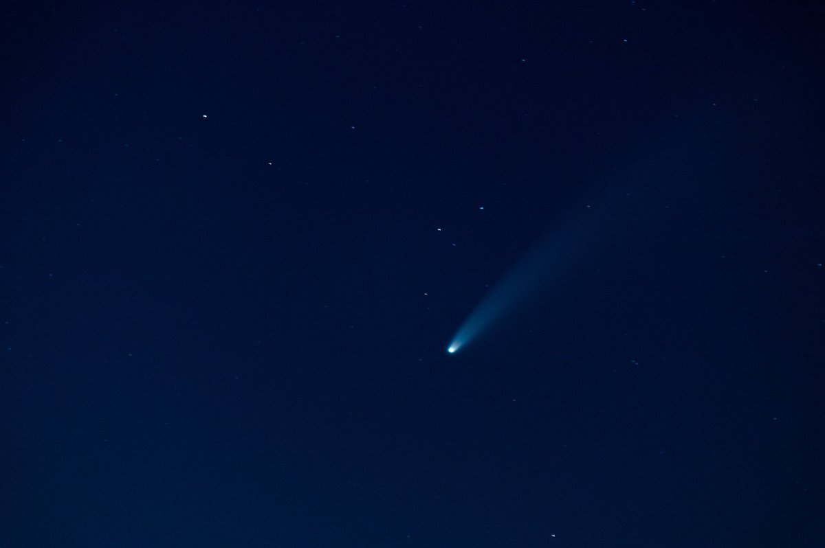 kyleajohnson's tweet photo. Comet C/2929 F3 (NEOWISE) from Prairie Creek Reservoir in Muncie, IN
#neowise #d780 https://t.co/Z37fIjqvEI