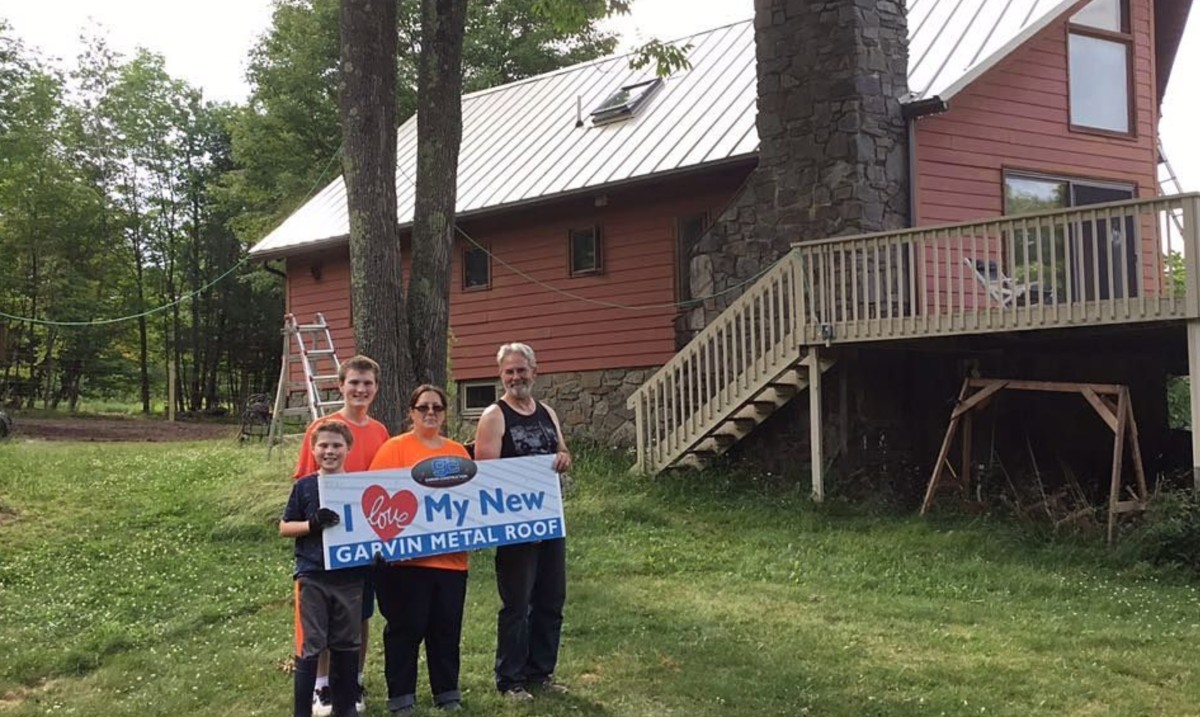"Thanks to Garvin my wife &amp; I now have a beautiful new metal roof!" -Philip

garvinconstructionpa.com