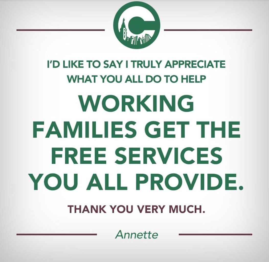 CWFPhilly's tweet photo. Our services are free and we really enjoy helping others. See what some of our clients our saying about us. Schedule your appointment today.
#workingfamilies #taxfilinghelp #freetaxprep #taxprep https://t.co/PbPTZVGtqH