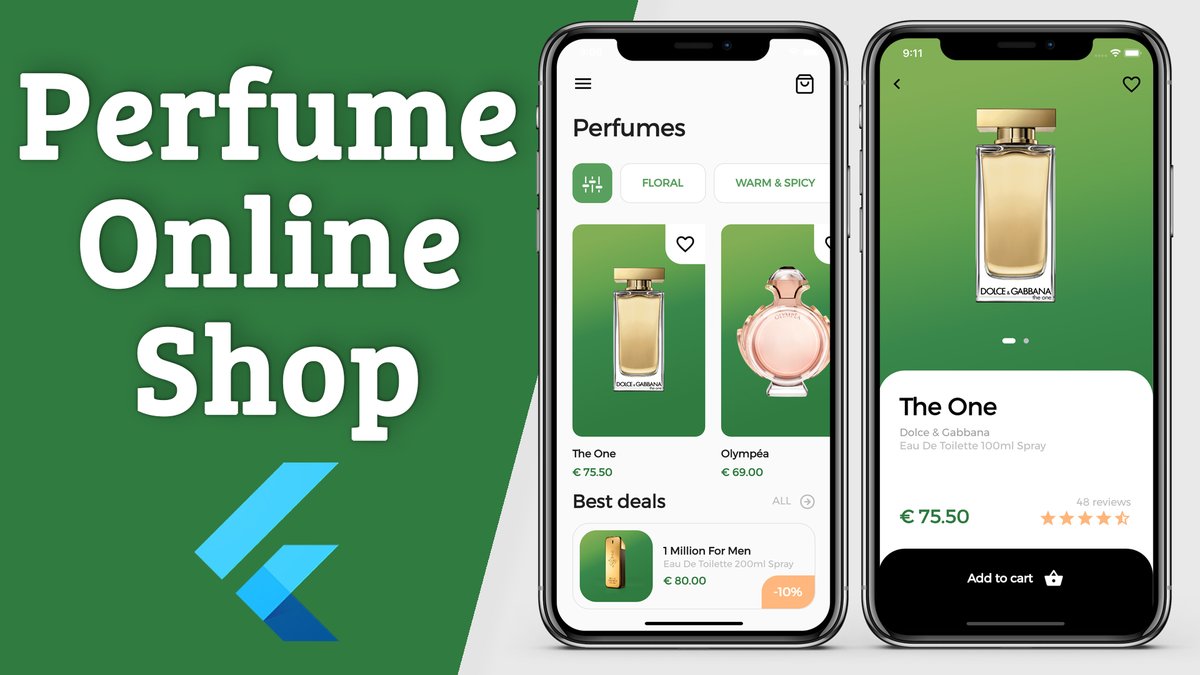 AllAboutFlutter's tweet image. Just Uploaded Perfume Online Shop #App #UI using #Flutter 😍
👉 youtu.be/a7pgay5a9UE
💻 The source code is on the video description
@FlutterDev @r_FlutterDev @FlutterComm
#flutterdev #learntocode #100DaysOfCode #MobileApp #FlutterDay #dartlang #designer #Google #StayAtHome