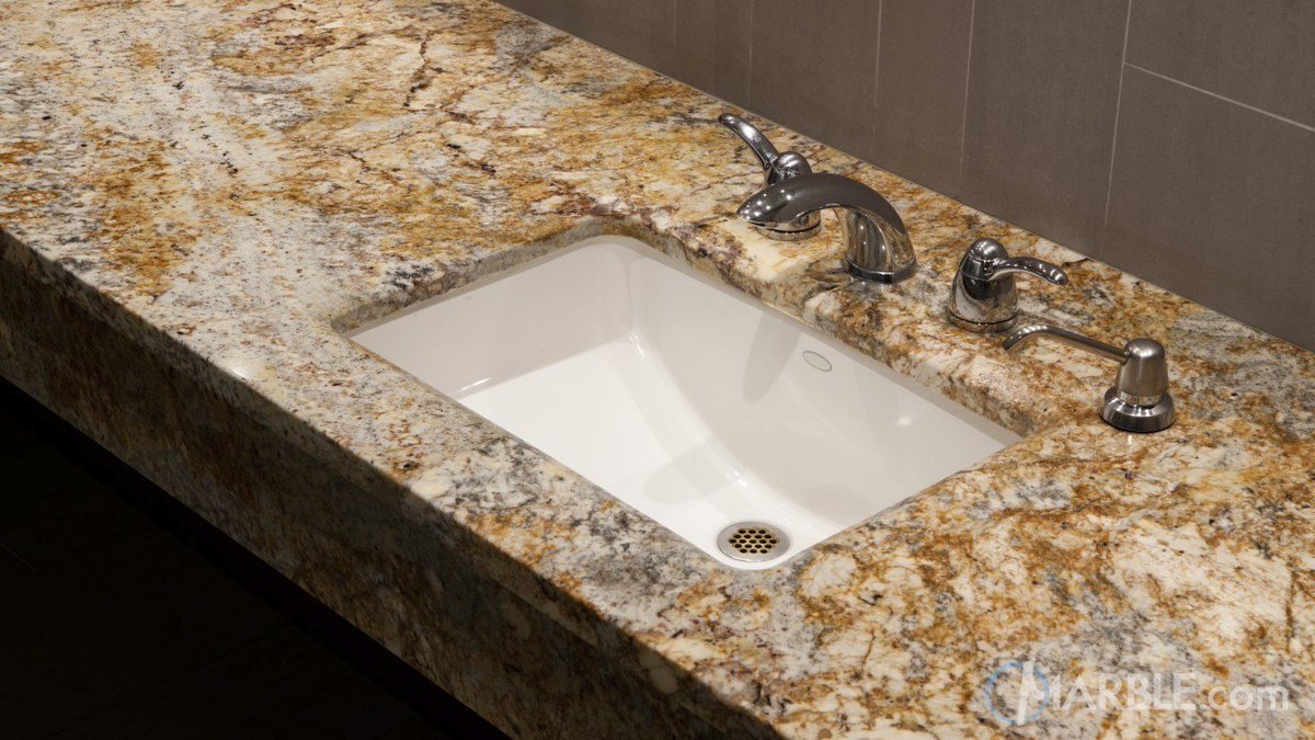 Marbledotcom's tweet photo. Siena Beige granite is a neutral material that works well in both residential and commercial properties. Perfect for luxury hotels - or making your home feel like one! #countertops #countertopideas #granite #sienabeige #stonecountertops #interiordesign #naturalstone https://t.co/20sztQo0cg