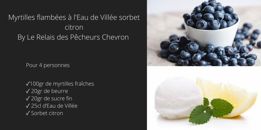 distibiercee's tweet photo. C'est la saison des myrtilles.. Mettons tout en oeuvre pour réveiller nos papilles. Merci au Relais des Pêcheurs de Chevron pour la recette https://t.co/ywCryguA2E