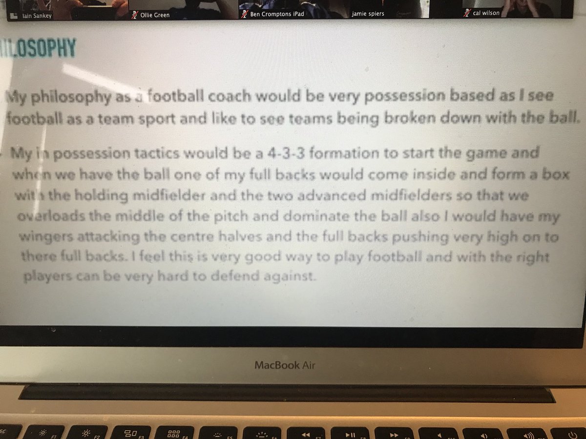 iainsanks's tweet photo. Some excellent work from @shrewsacademy scholars today on the @PFA #level2coaching https://t.co/iPm1IYqfZP