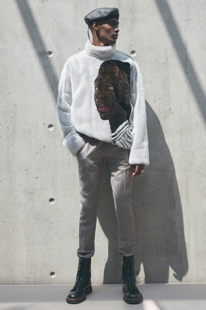 Hitomistrummervol 2 Sur Twitter オートクチュールに続き こちらもオンラインでの開催となった21ssメンズ コレクション キム ジョーンズ率いるディオールは ガーナ出身のアーティストのアモアコ ボアフォとコラボしモデルも全て黒人とブラックパワー全開