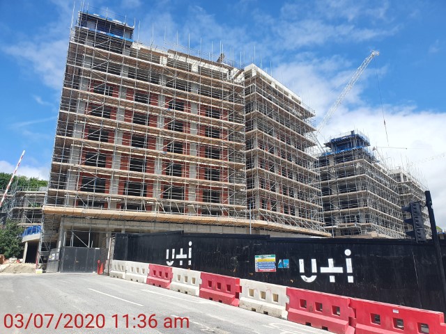 whittamcoxarch's tweet photo. Great #progress #onsite at Preston Barracks #Brighton. Working alongside client #HenryConstruction we're delivering 369 #residential apartments and townhouses for @optivohomes #Architects #siteprogress #loveconstruction #buildingbritain https://t.co/MWUuWCuI60