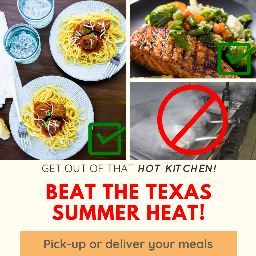 Beat that Texas summer HEAT! ☀️🔥 #Austin #CedarPark #TooHotToCook