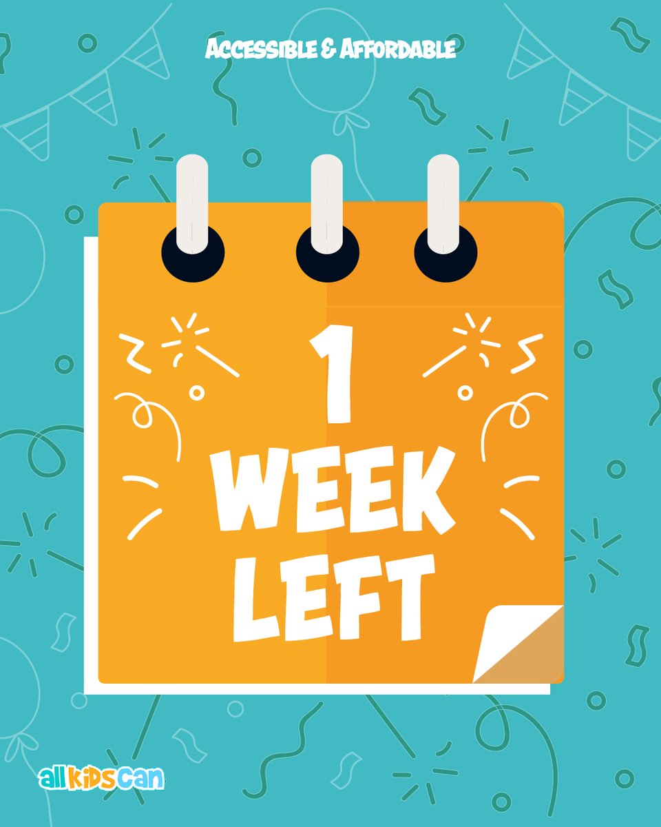 Less than 1 week until our ActivCamps are back! 🔥👀⁣⁣⁣
⁣⁣
Our places are limited this Summer and filling extremely fast!⁣⁣
⁣⁣
If you are interested you can book online using this link: ⁣
⁣
allkidscan.co.uk/shop/activcamps