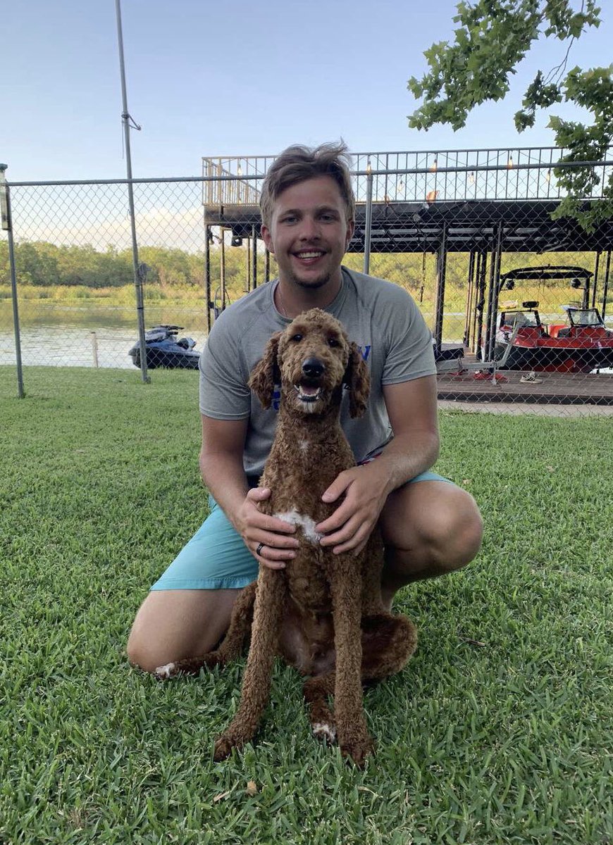EtaEpsilonPikes's tweet photo. Check out Brother John Stevens #pikepup, his name is Cowboy🤠! The Best Men and the Goodest Boys! #pikepuptuesdays #rushpike #pike #asupike #angelostate https://t.co/yDavwY5Sv9