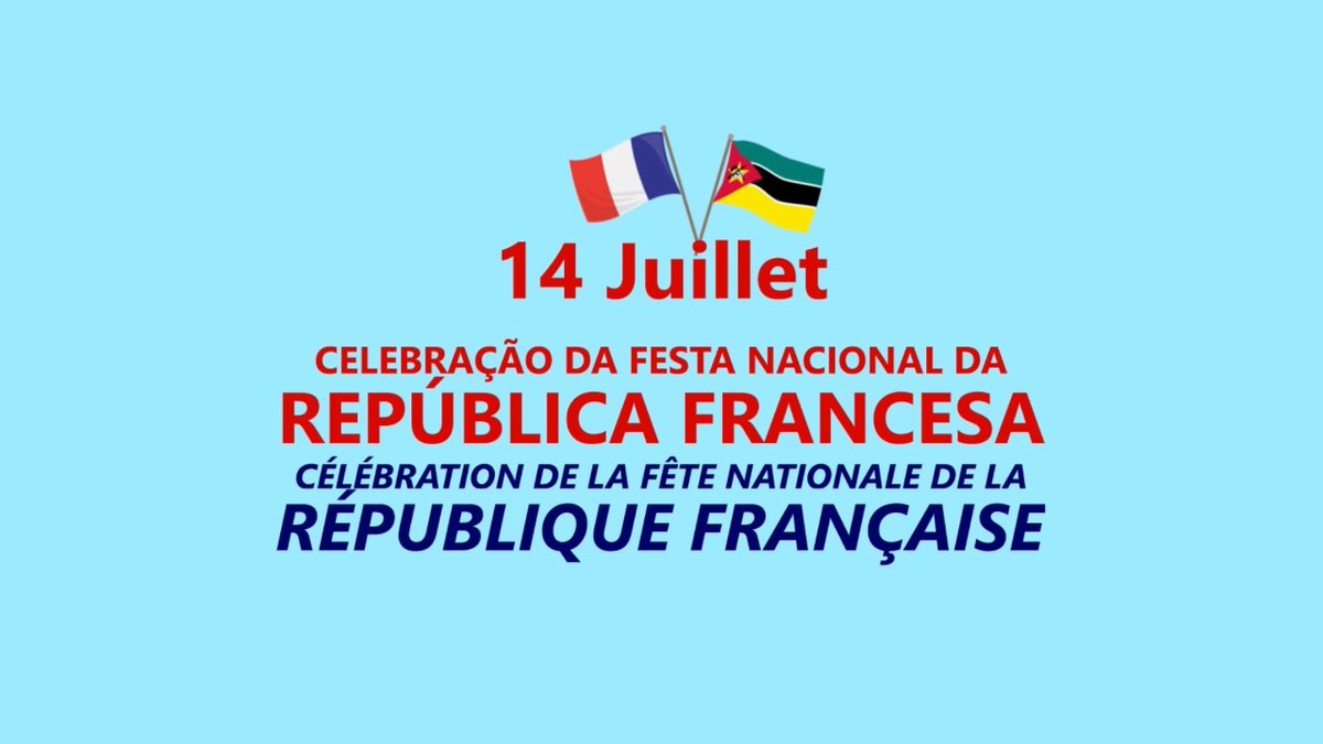 FranceMaputo's tweet photo. 🇫🇷A Embaixada de #França em Maputo deseja-lhe um feliz 14 de Julho #14juillet. 
Messagem do Embaixador @izzo_d  por ocasião da festa nacional francesa. veja⤵️
🎞️📽️⏩https://t.co/zQL2RMT8eV https://t.co/uMJGDfsozl