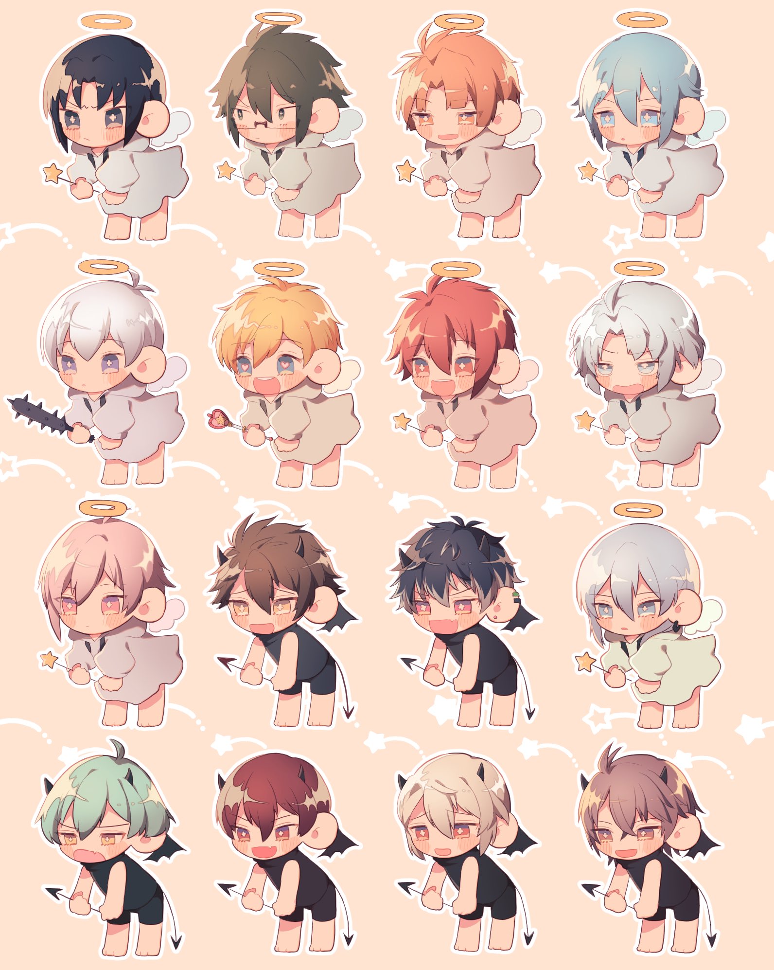 ものみ なむ デフォルメ絵を流してデフォルメ民を増やそう デフォルメはまんまるくてかわいいんだなあ T Co I7ghkbgqou Twitter