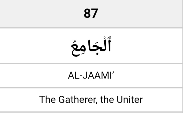 benim_window's tweet photo. 99 NAMES OF ALLAH

Cami 
İstediğini istediği zaman istediği yerde toplayan

Al-Jami 
The Gatherer. He who brings together what He wills, when He wills, where He wills

#ALLAH #GOD #NAME #FAİTH #gatherer #brings #together #wills #Uniter https://t.co/GQxiBwlqPO