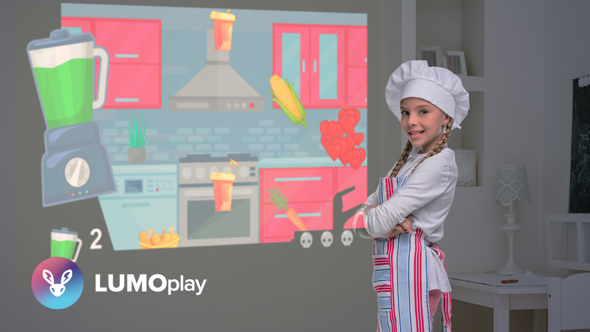 LUMOplay's tweet image. Teach your children how to make a healthy smoothie in a fun way!  🥝  🍍 Compatible with any projector, TV, or LED display. Learn more at lumoplay.com

#specialeducation #activeplay #handsfreefun #sensoryplay #lumoplay