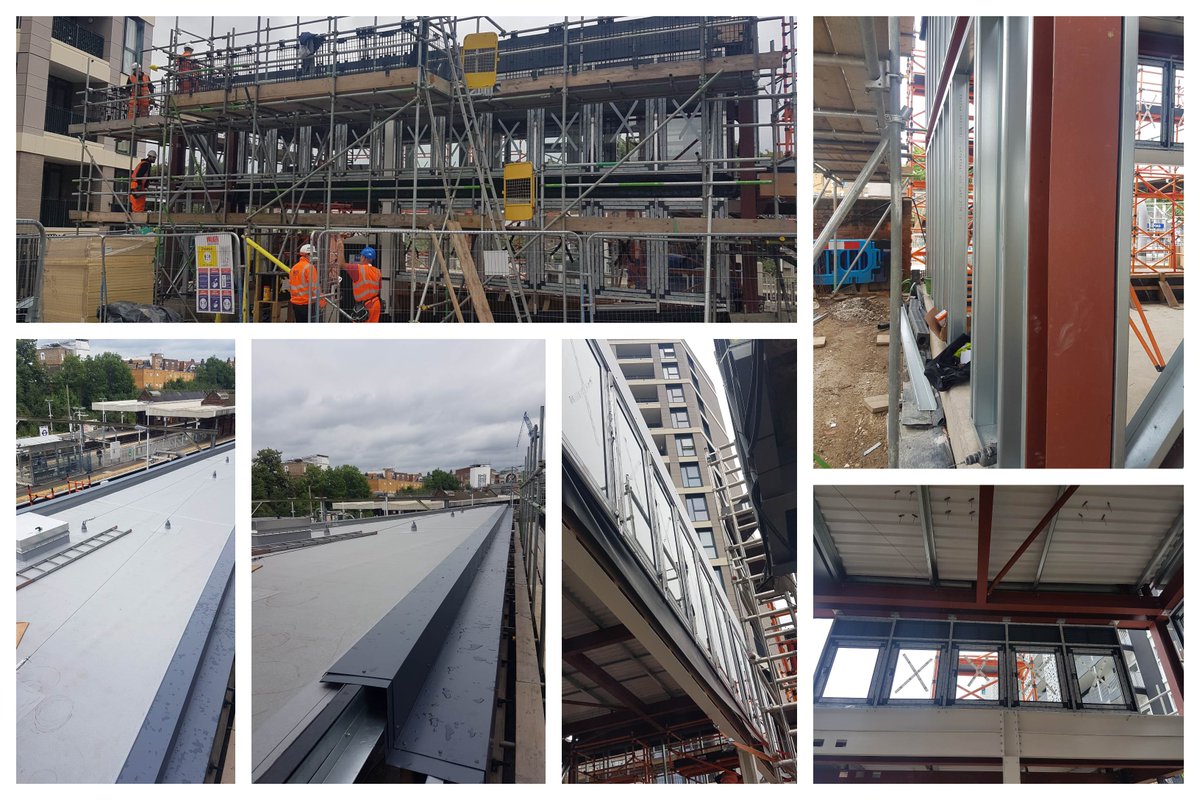 Invvu_Ltd's tweet photo. Great progress at Ilford Station, with the installation of Metsec walls, curtain walling and fascia’s. 👍
#projectmanagement #ilfordstation #teaminvvu #metsec #fascias #curtainwalling #constructionbydesign https://t.co/cQIVgvnSE9