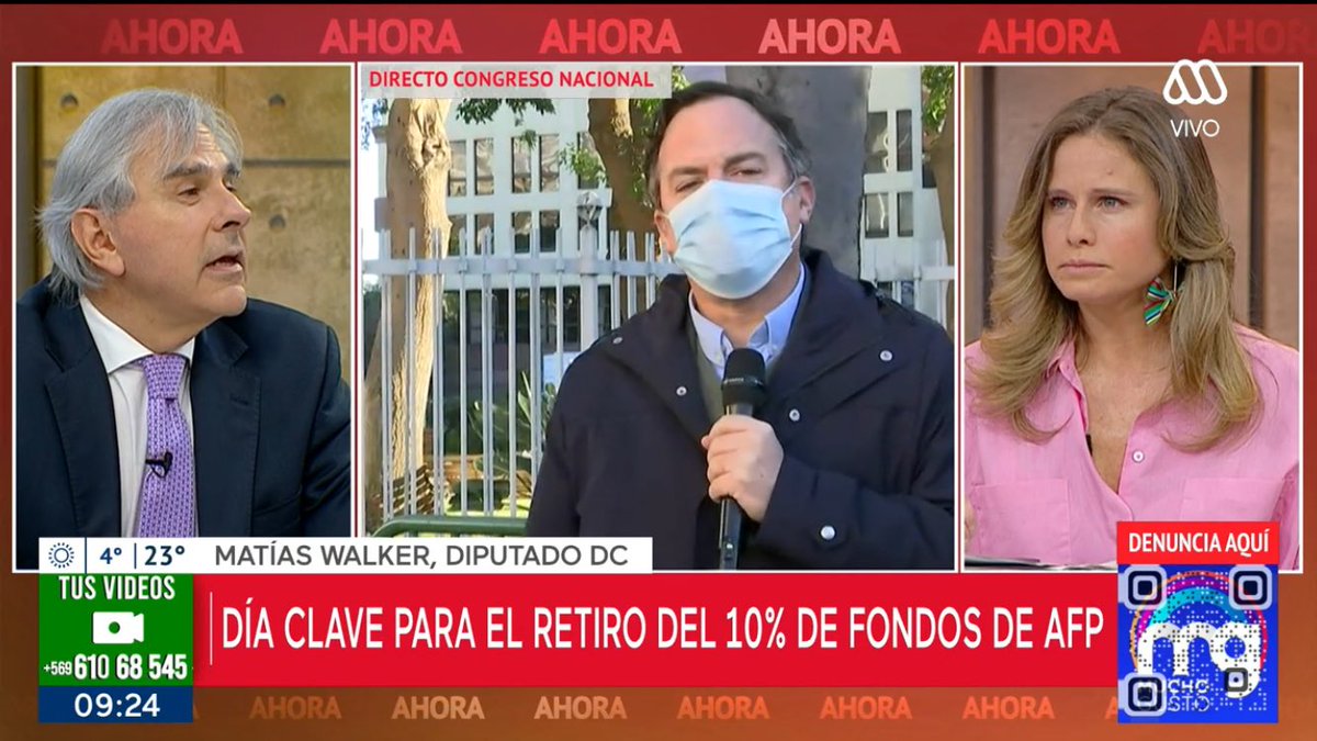 Desde el Congreso en <a href="/MuchoGustoMEGA/">¡Mucho Gusto!</a> previo a debate por #RetiroFondosPensiones