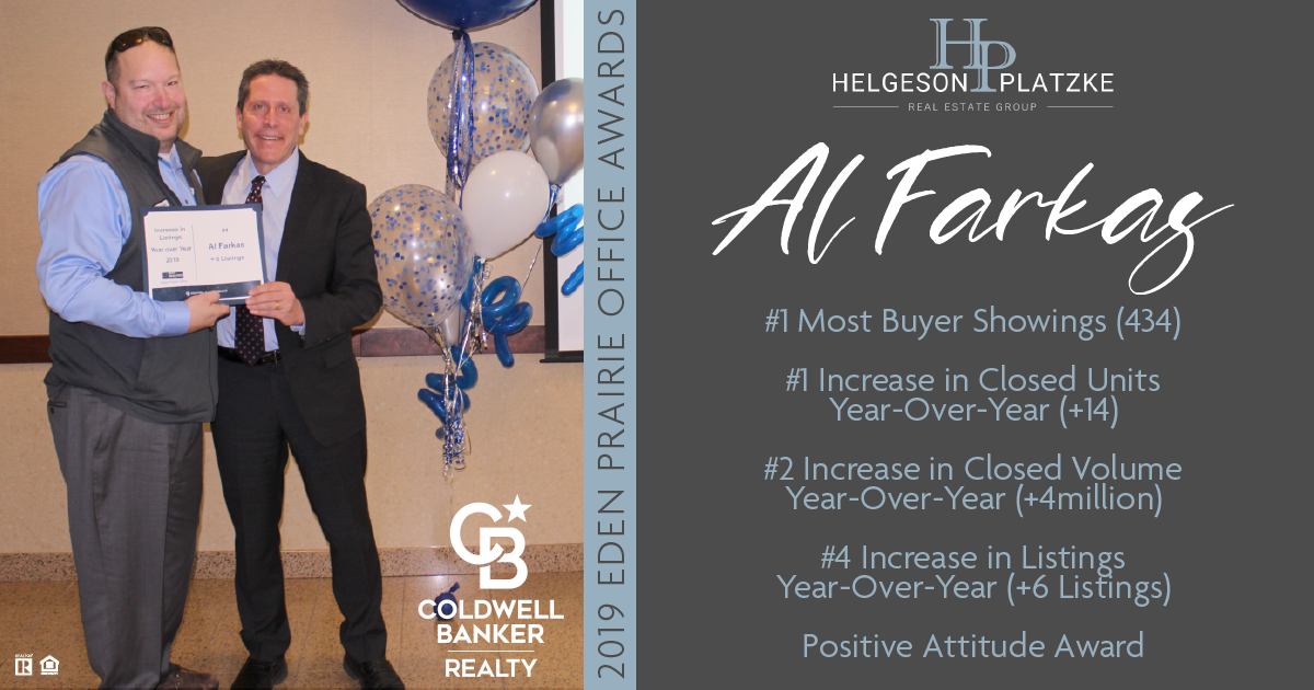 rplatzkerealtor's tweet image. Al purchased his first home in 2001 and could not have guessed that years later, he would begin a career in real estate. Look at him now! Congratulations to Al Farkas on an exceptional year! #HPteam #ColdwellBankerRealty