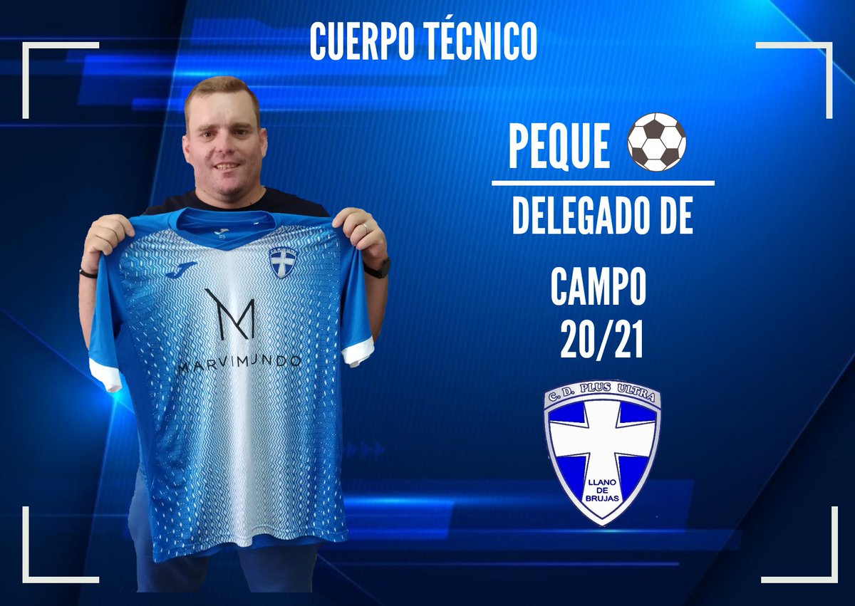 CDPlusUltra's tweet photo. CUERPO TÉCNICO| ⚪🔵
Abel y Peque seguirán con sus labores de delegado de equipo y delegado de campo una temporada más.
¡Vamos Plus! https://t.co/R1HNyY47ij