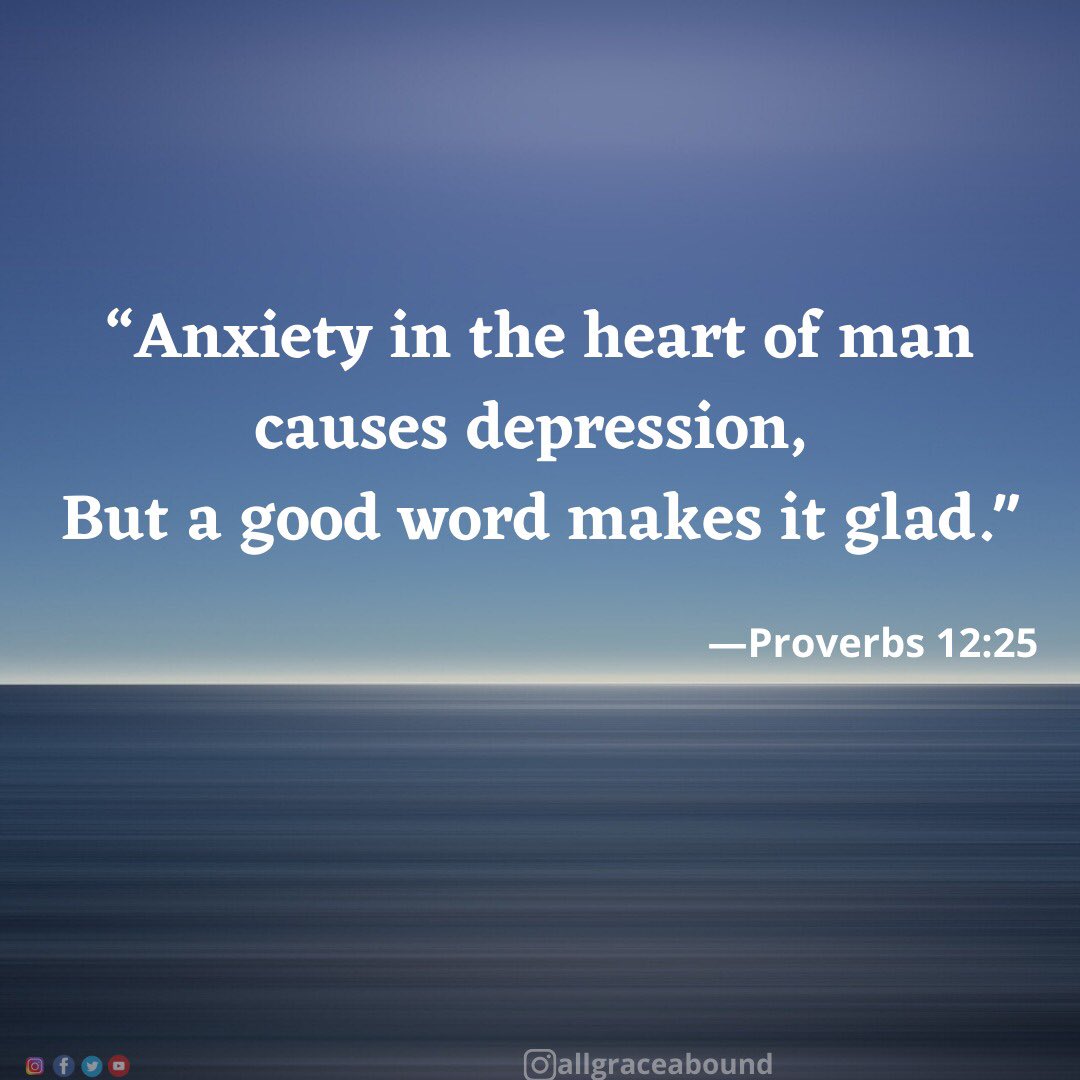 allgraceabound's tweet photo. This verse  is remarkable in its simplicity and, yet, its depth of wisdom. It speaks about the power of good words to minister healing grace to the burdened heart. Such a word brings ‘hope." #tuesdayvibes #allgraceabound #facemasks #BlessedAndThankful https://t.co/PY5KskdoDp