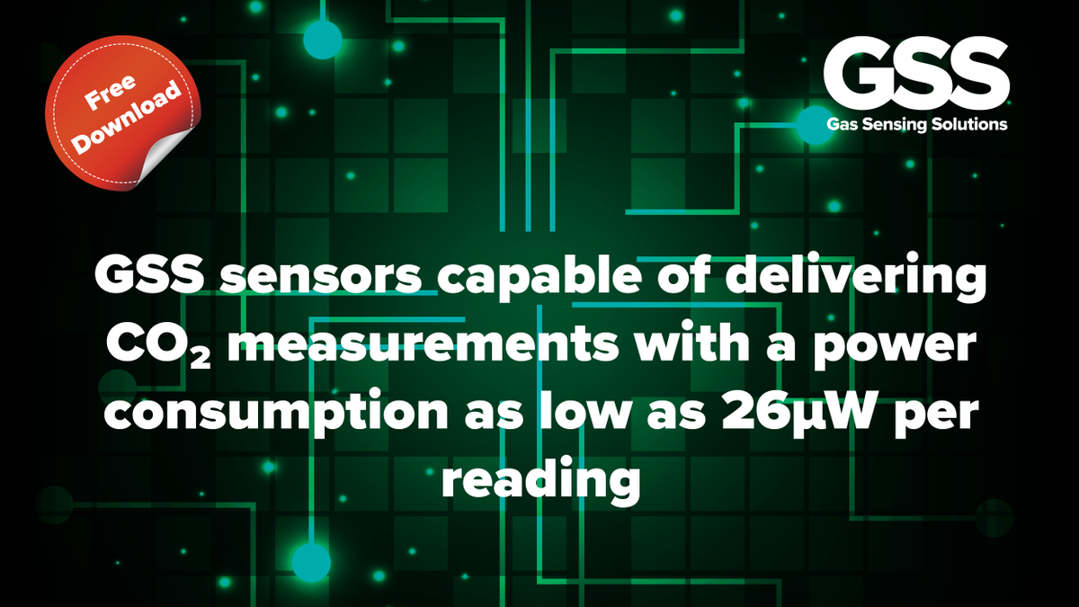 gassensing's tweet photo. GSS CO2 Sensors are well known for their #LowPower🔋 Consumption. The Latest #AppNote from the #CO2Experts provides strategies for #reducing power consumption whilst optimising overall performance!
https://t.co/zHON6PClx4 https://t.co/ZwaNuzaobo