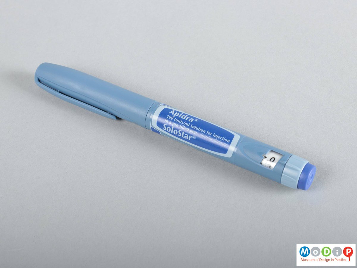 MoDiPAUB's tweet photo. Our online exhibition with TheGallery ‘Colour of Meaning: BLUE’ @TheGalleryAUB @inspiredAUB is a celebration of the colour blue in honour of the NHS and this Apidra SoloStar insulin delivery pen can be trusted to do the job efficiently for the @NHSuk
https://t.co/6P7mpf3hc9 https://t.co/ZRMRkQylqG
