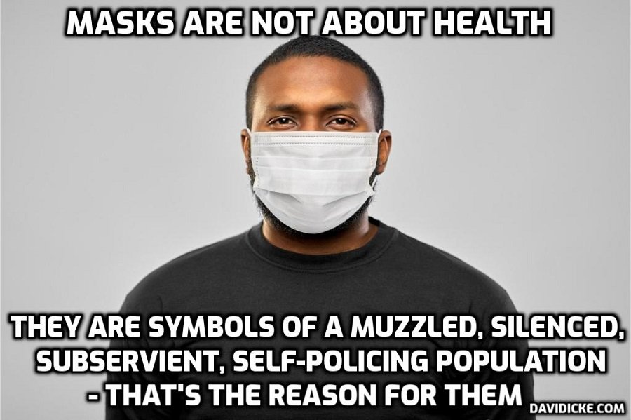 davidicke's tweet photo. Still more confirmation that masks are simply taking the piss https://t.co/oiBil37rWf https://t.co/I44vYOPkmq