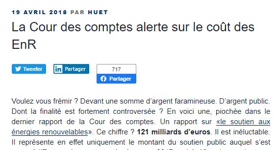 La  @Courdescomptes côtés pile et face : "les EnR coûtent cher" et "l'EPR fait face à une énorme dérive de coûts". Pour garder une électricité sans CO2 avec un parc nucléaire qui ne sera pas éternel, il va falloir faire un choix politique à un moment [miniThread]