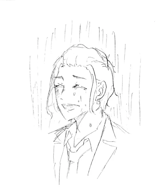 雨の中で泣いてくれ(願望) 
