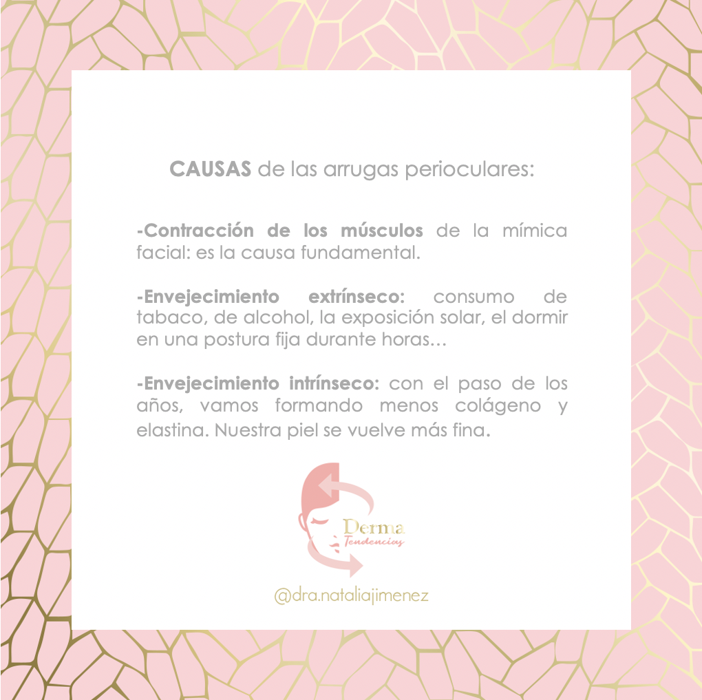 dra_njimenez's tweet photo. NUEVA ENTRADA EN MI BLOG #DERMATENDENCIAS:
Tratamiento de las #arrugas que aparecen alrededor de los ojos (las que comúnmente conocemos como #patasdegallo) Accede al siguiente link para saber más https://t.co/jCaeS3Sk9G https://t.co/YX20N426tF