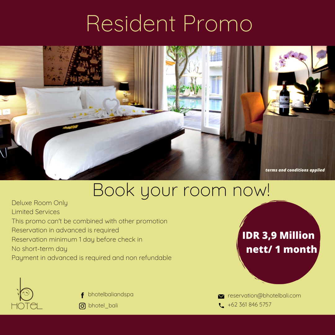 bhotel_bali's tweet photo. WOW Special deal !!!
save your room now for the best price and another privileges😍😍
.
.
#bhotelbali #bhotelbaliandspa #kutahotels #paynow #staylater #paynowstaylater #wonderfulindonesia #booknowstaylater #savenowstaylater #belisekarangtidursukasuka #besektika #vacationlife https://t.co/Qd3zrsz0i1