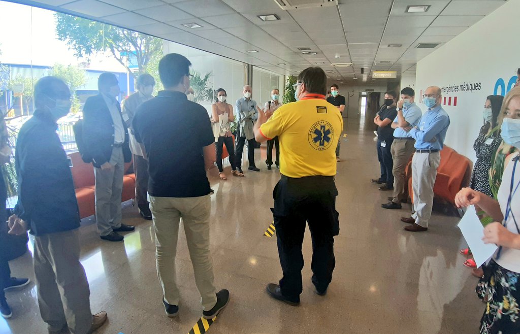 "El <a href="/semgencat/">SEM. Generalitat</a> no es dedicava a muntar infraestructures i gràcies als enginyers i enginyeres ho hem pogut fer durant la crisi sanitària. Moltes gràcies!", Dr. Antoni Encinas, gerent del Servei d'Emergencies Mèdiques.